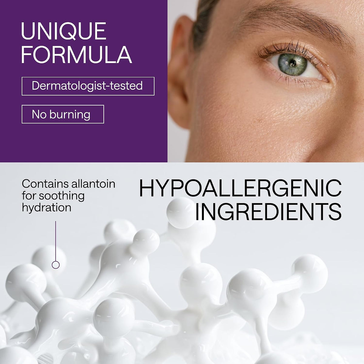 Eyelash extension aftercare cleanser for daily lash cleaning